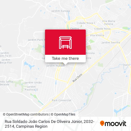 Mapa Rua Soldado João Carlos De Oliveira Júnior, 2032-2514