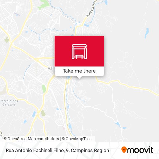 Rua Antônio Fachineli Filho, 9 map