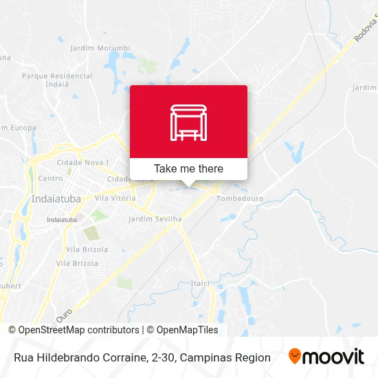 Rua Hildebrando Corraine, 2-30 map