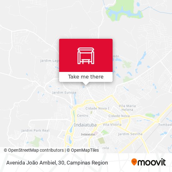 Avenida João Ambiel, 30 map