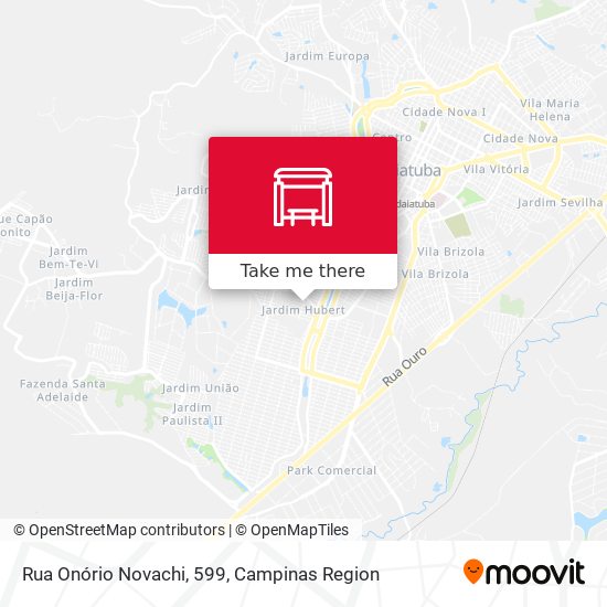 Rua Onório Novachi, 599 map