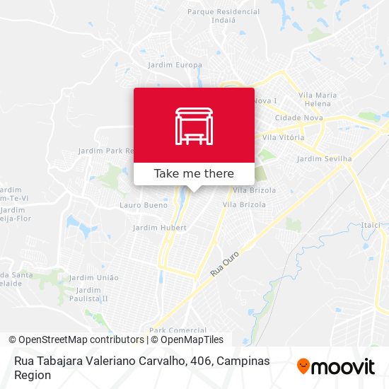 Rua Tabajara Valeriano Carvalho, 406 map