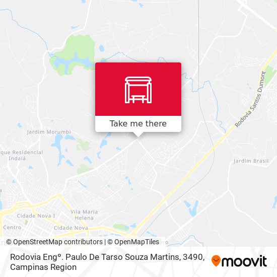 Rodovia Engº. Paulo De Tarso Souza Martins, 3490 map