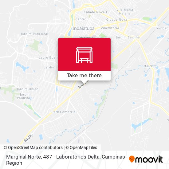 Marginal Norte, 487 - Laboratórios Delta map