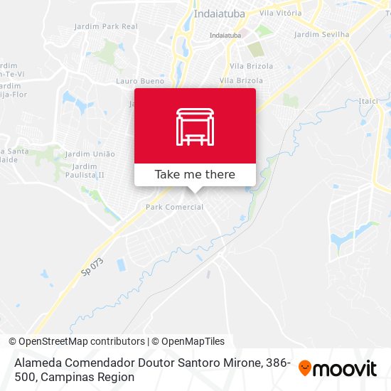 Alameda Comendador Doutor Santoro Mirone, 386-500 map