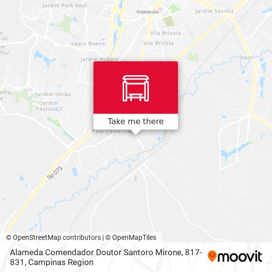 Alameda Comendador Doutor Santoro Mirone, 817-831 map