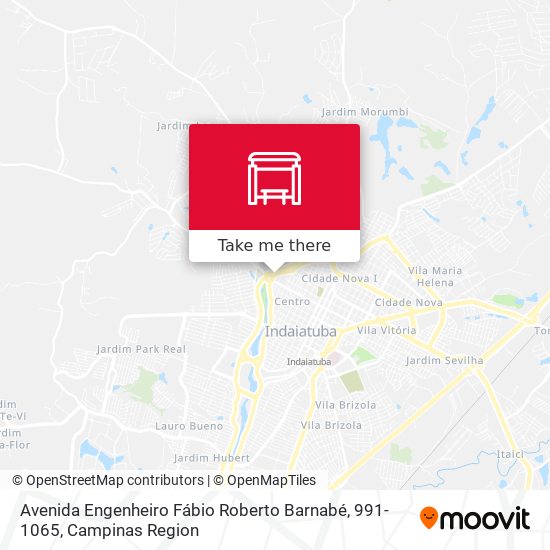 Avenida Engenheiro Fábio Roberto Barnabé, 991-1065 map