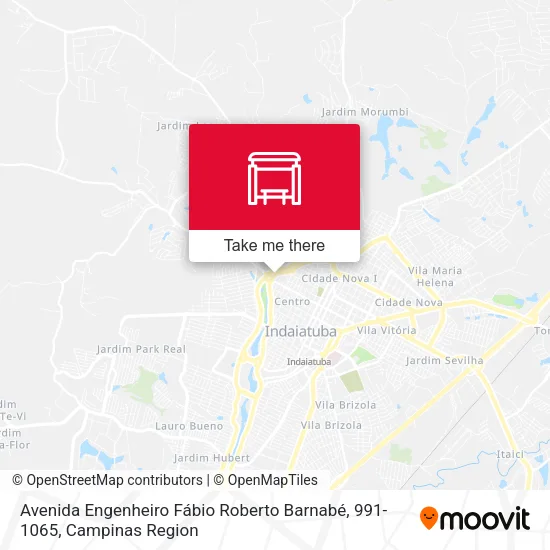 Avenida Engenheiro Fábio Roberto Barnabé, 991-1065 map