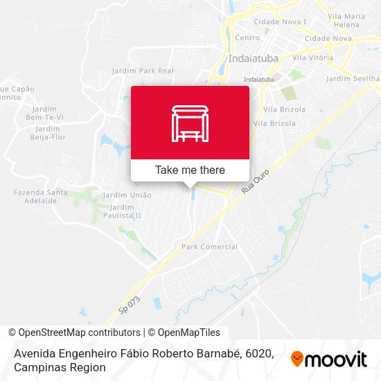 Avenida Engenheiro Fábio Roberto Barnabé, 6020 map