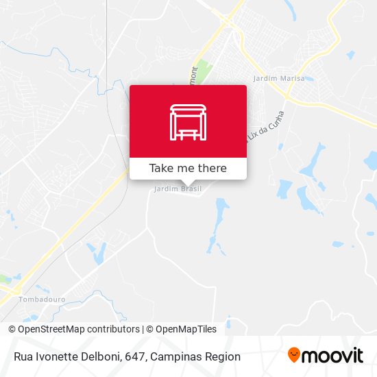 Rua Ivonette Delboni, 647 map