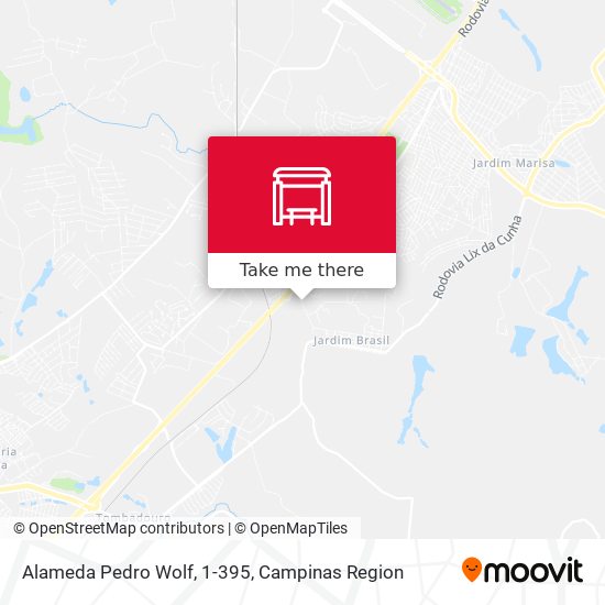 Alameda Pedro Wolf, 1-395 map