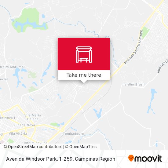 Avenida Windsor Park, 1-259 map