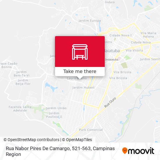 Rua Nabor Píres De Camargo, 521-563 map