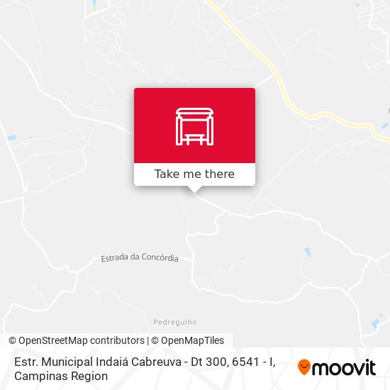 Estr. Municipal Indaiá Cabreuva - Dt 300, 6541 - I map