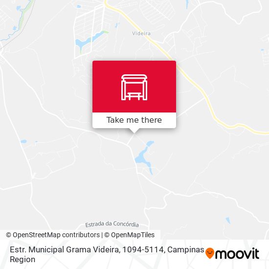 Estr. Municipal Grama Videira, 1094-5114 map