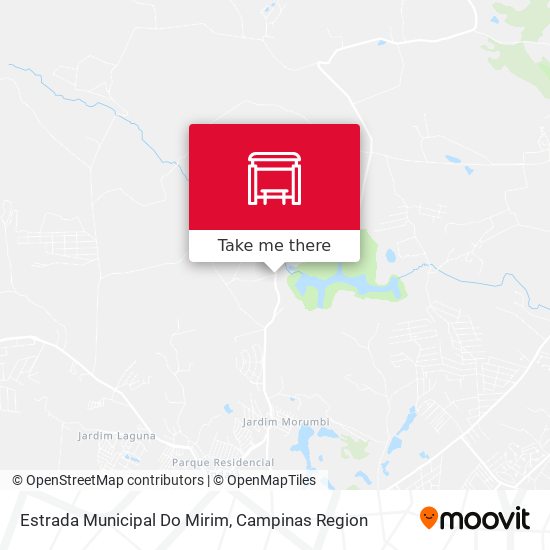 Estrada Municipal Do Mirim map
