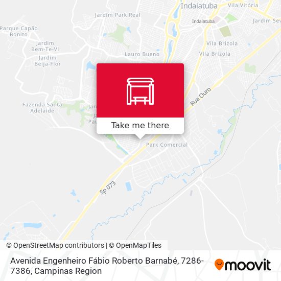 Avenida Engenheiro Fábio Roberto Barnabé, 7286-7386 map