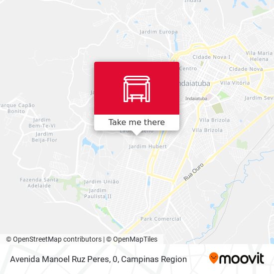 Avenida Manoel Ruz Peres, 0 map