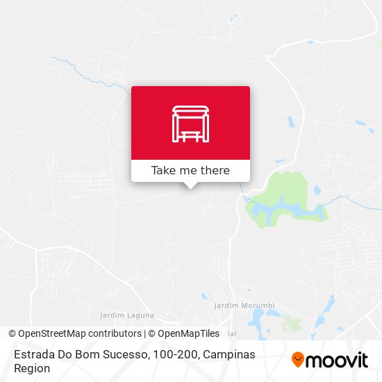 Estrada Do Bom Sucesso, 100-200 map