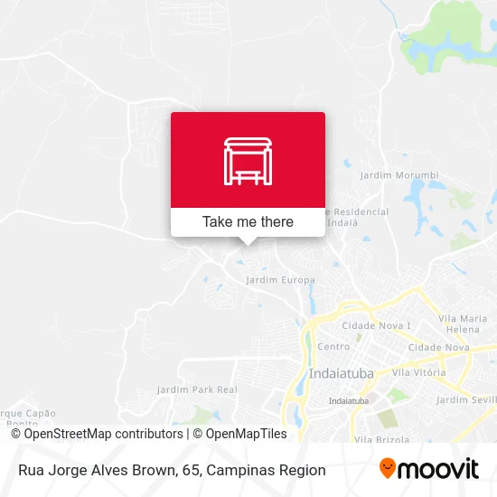 Rua Jorge Alves Brown, 65 map