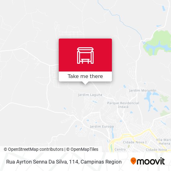 Rua Ayrton Senna Da Silva, 114 map