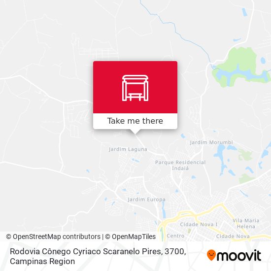 Rodovia Cônego Cyriaco Scaranelo Pires, 3700 map