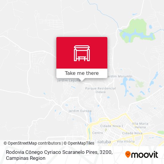 Rodovia Cônego Cyriaco Scaranelo Pires, 3200 map