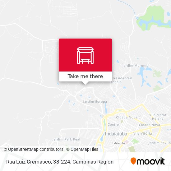 Rua Luiz Cremasco, 38-224 map