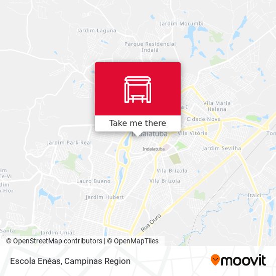 Escola Enéas map