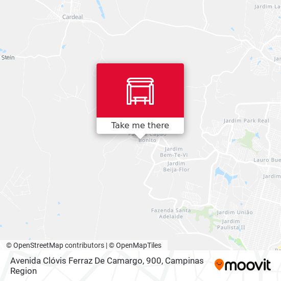 Avenida Clóvis Ferraz De Camargo, 900 map