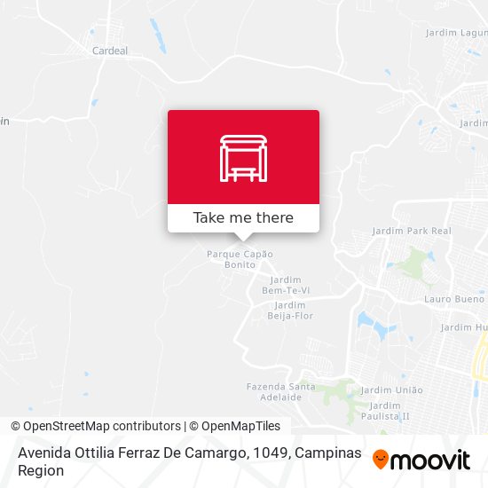 Avenida Ottilia Ferraz De Camargo, 1049 map