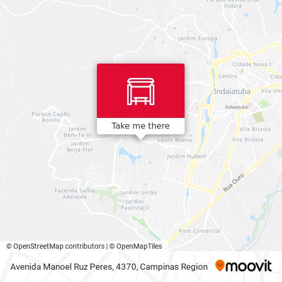 Avenida Manoel Ruz Peres, 4370 map