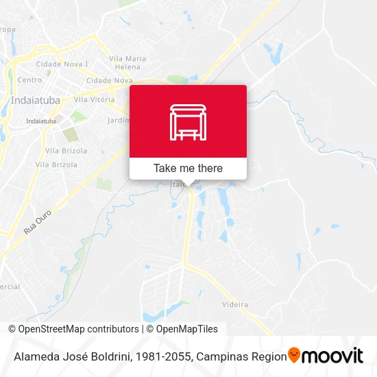 Alameda José Boldrini, 1981-2055 map