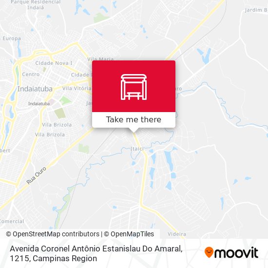 Avenida Coronel Antônio Estanislau Do Amaral, 1215 map