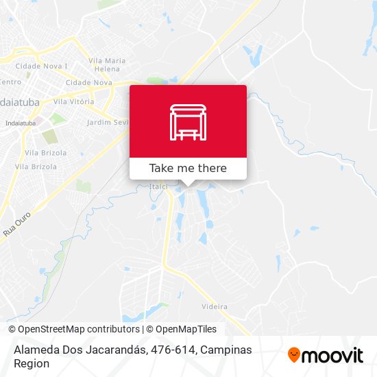 Alameda Dos Jacarandás, 476-614 map
