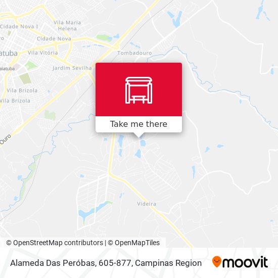 Alameda Das Peróbas, 605-877 map