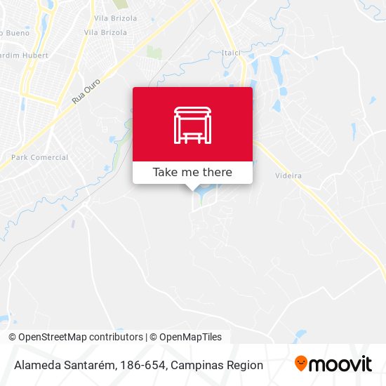 Alameda Santarém, 186-654 map
