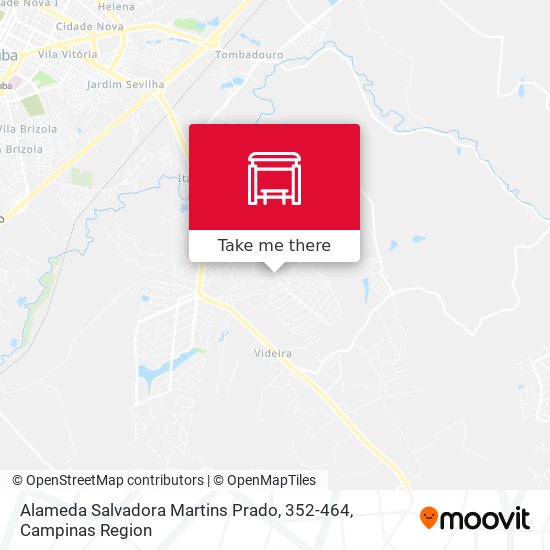 Alameda Salvadora Martins Prado, 352-464 map