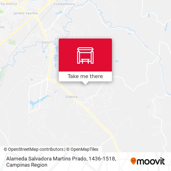 Alameda Salvadora Martins Prado, 1436-1518 map