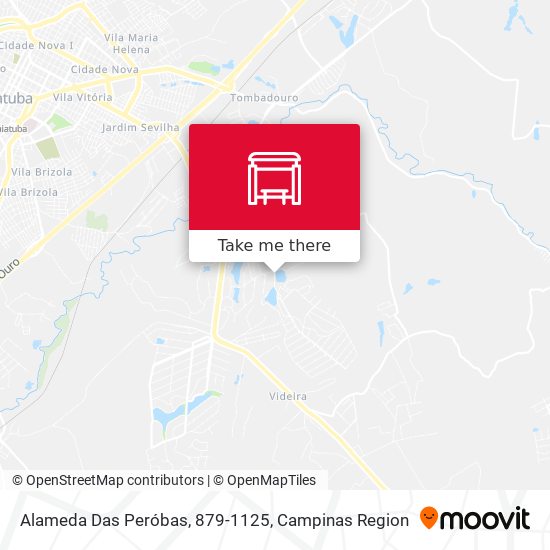 Alameda Das Peróbas, 879-1125 map