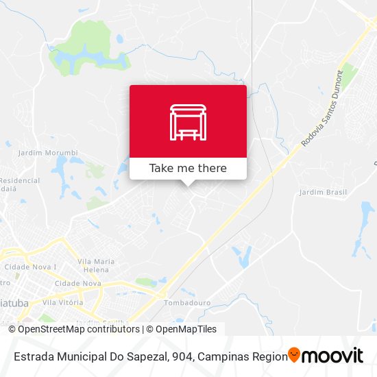 Estrada Municipal Do Sapezal, 904 map