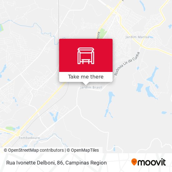 Rua Ivonette Delboni, 86 map
