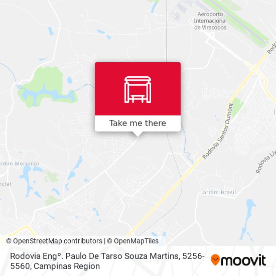 Rodovia Engº. Paulo De Tarso Souza Martins, 5256-5560 map