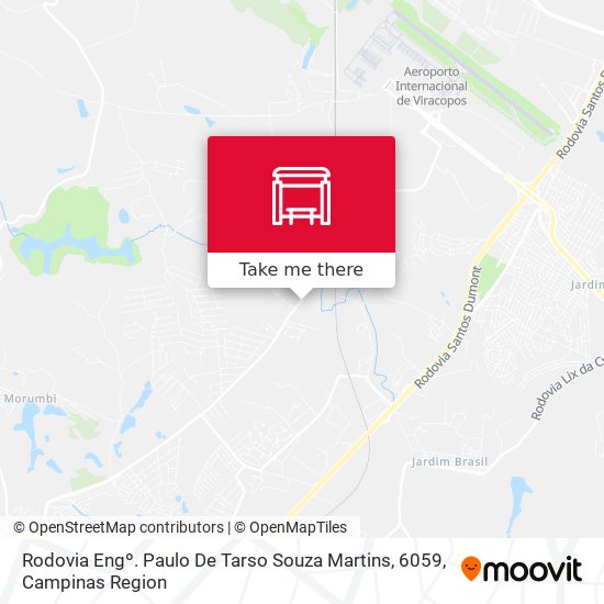 Rodovia Engº. Paulo De Tarso Souza Martins, 6059 map