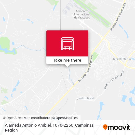 Alameda Antônio Ambiel, 1070-2250 map