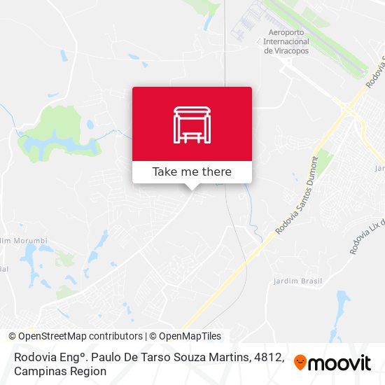 Rodovia Engº. Paulo De Tarso Souza Martins, 4812 map