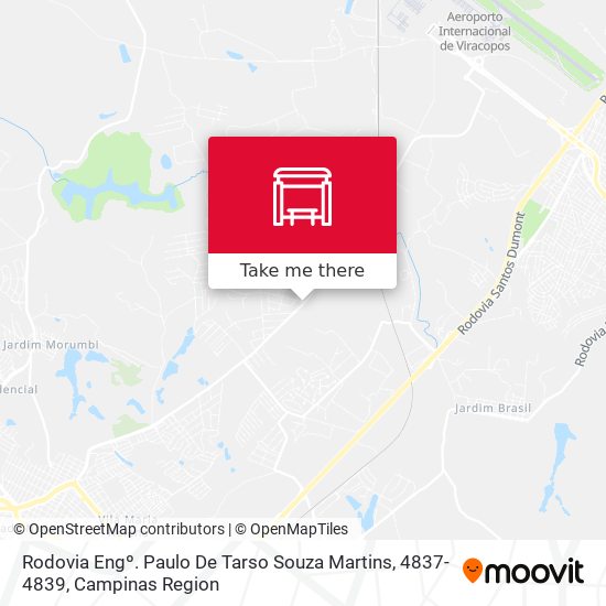 Rodovia Engº. Paulo De Tarso Souza Martins, 4837-4839 map