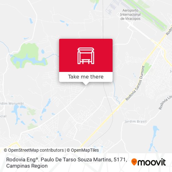 Rodovia Engº. Paulo De Tarso Souza Martins, 5171 map