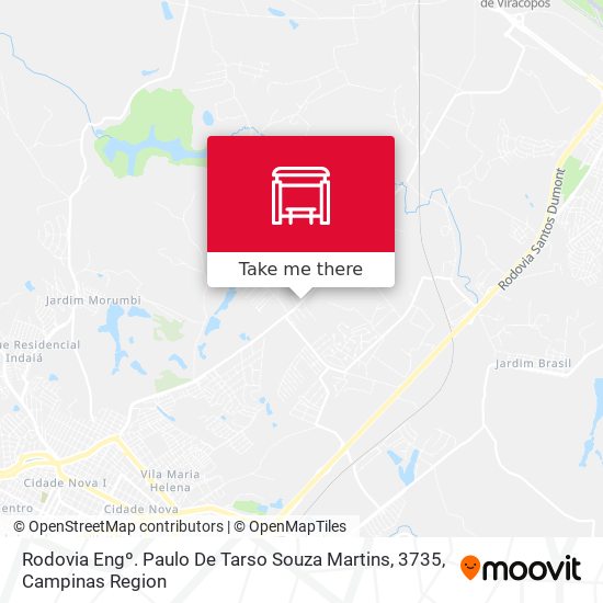 Rodovia Engº. Paulo De Tarso Souza Martins, 3735 map
