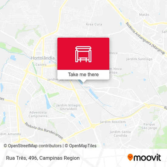 Rua Três, 496 map